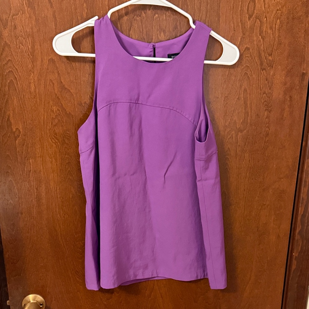 Banana Republic Purple Sleeveless Women's Top